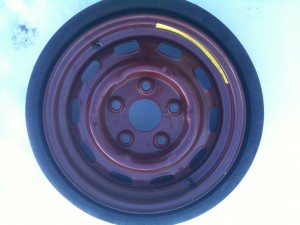 911 Spare Wheel Inflatable dual stem brown rim et42 5.5x15 h2 KPZ - 911.362.040.00