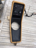 911 console Tan with audio lock hazard switches 1987 -