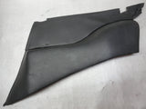 911 Rear Side Panel interior 1985 coupe left black seat belt - 911.555.071.05