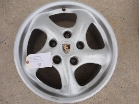 996 Wheel 7j x17  ET85 2002 M396 V Front winter use - 996.362.124.00