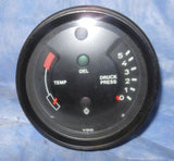 911 Oil Pressure Temperature gauge Temp Oil Oel light, Druck Press 0-10, ure Jauge a Huile VDO Has longer red scale oel light g and top Round light Dated 2/78 - 911.641.103.29