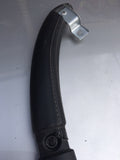 Boxster door pull right passenger black leatherette - 986.555.352.04