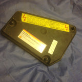 993 Rear Relay cover with Paper decals Yellow decal outside white decal Inside - 993.610.022.00