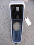 911 Center Console Grey leatherette  no switches, broken tab, 1988, back cap holes broken - 911.552.030.50