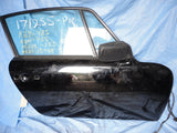911 Door coupe right passenger with door frame glass and exterior mirror, round access hole era Black - 911.531.006.23