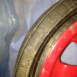 993 Spare Tire and Vredstein Rim Red trianglular openings 165x170x16 - 928.362.030.02