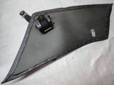 911 Rear Side Panel interior Targa 1982 left black with seat belt - 911.555.071.47