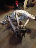 993 Rear Suspension Assembly left driver with wheel carrier and hub 993.331.041.02 993.331.156.01 - 993.331.051.01