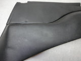 911 Rear Side Panel interior 1985 coupe left black seat belt - 911.555.071.05