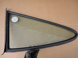 911 Rear Quarter window GLASS Coupe left driver with gasket NO METAL - 911.543.101.02