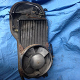 911 Oil Cooler radiator style 3.2 1987 Fan rubs, housing, cut hoses - 911.198.610.40