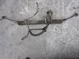 993 Steering Rack with both tie rods and metal power steering lines - 993.347.110.00