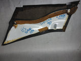 911 Rear Side Panel interior 1985 coupe left driver black - 911.555.071.05