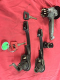 911 Ignition Lock Set matching door handles, no key glove box lock, ignition key does NOT match doors 1984 - 911.613.904.00