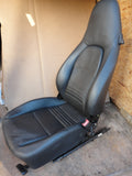 Boxster Seat power right black leather Nice -