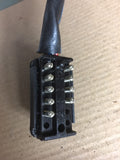 Porsche 12 pin plug end with heavy guage harness section Ask about discounted shipping!