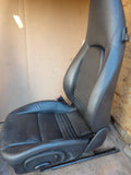 Boxster Seat left driver power black manual -