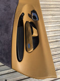 Boxster door Panel Tan with gray carpet right passenger exactly as pictured - 986.555.122.13