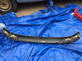 Porsche 911 front bumper with headlamp option and both washer jets turn signals and side marker lamps black - 930.505.011.03
