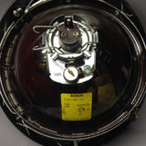 911 Headlight H4 FROSTED Euro NOS Black Trim  with rubber gasket (2) Bosch 0 301 800 101 ONE Headlight - 911.631.113.02
