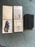 Porsche 911 Owners manuals books and Pouch with stamps 1989 -