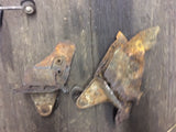 911 Cabriolet top support bracket mounting Left 1987 shown as a pair sold separate - 911.501.431.61