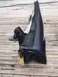 993 Cabriolet top support seatbelt mounting bracket with quarter panel left driver body cut 1996 - 964.501.465.60