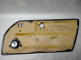 911 SC Door Panel interior left driver 1982 coupe black - 911.555.031.29