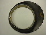 911SC Headlight H4 US TRIM ring CHROME,   1 hole mount  1965-79 with plastic sealing ring 901.631.115.21 - 901.631.102.05