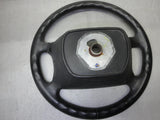 964 Steering Wheel black, horn buttons, with air bag frame  1989-92 964.347.804.52 - 964.347.804.50