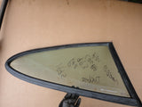 993 Rear Quarter GLASS Coupe left driver with sealing gasket - 993.543.101.00