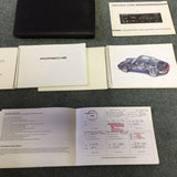 Porsche 993 Owners manual books pouch cr1 warranty maintenance pouch 1995 -