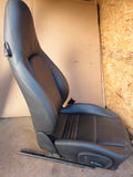 Boxster Seat power right black leather Nice -