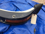 Porsche 911 front bumper with headlamp washer option 1985 black - 930.505.011.03