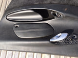 Boxster Door panel Black right passenger 996.555.422.20 exactly as pictured - 986.555.122.13