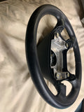 993 Steering wheel black leather nice 1996 - 993.347.804.55